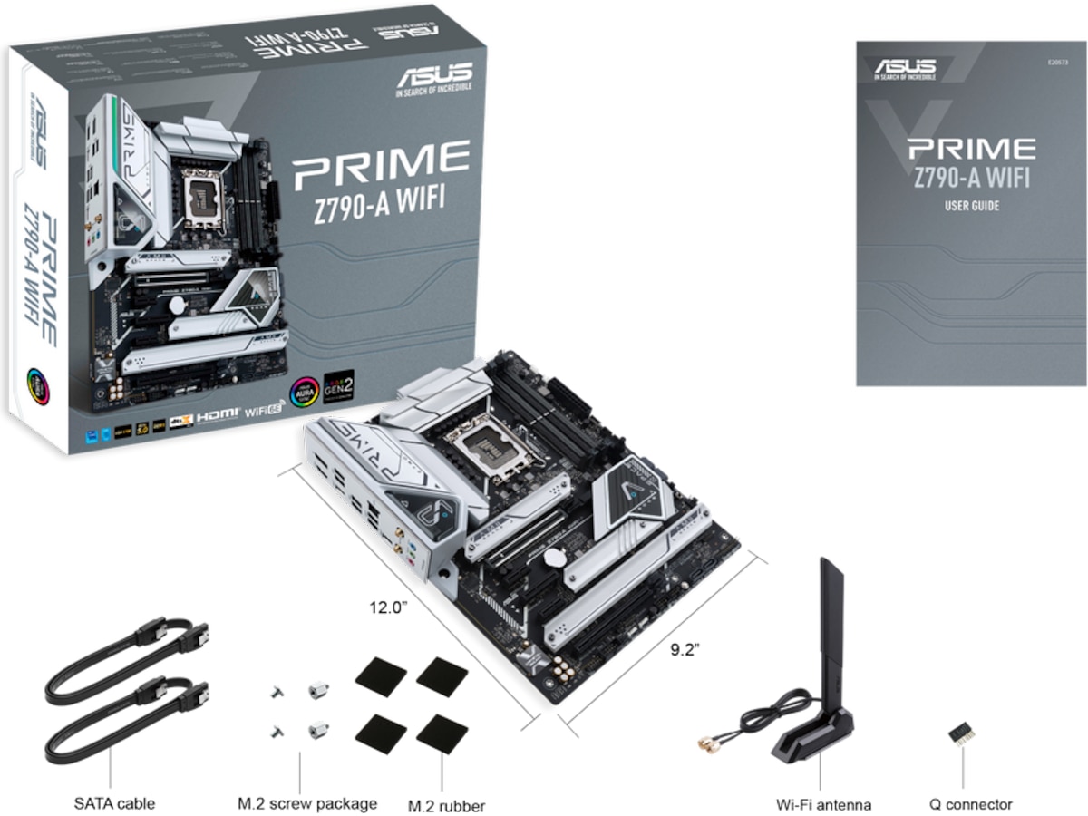 ASUS PRIME Z790-A WIFI Moderkort -B-Grade Demo moderkort