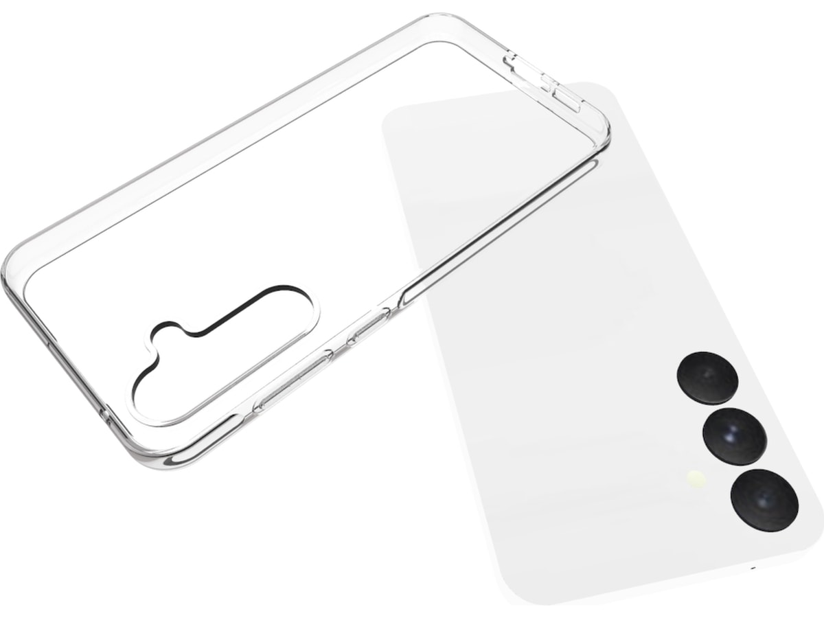 iiglo Samsung Galaxy A55 Silikonskal (transparent) Mobilskal