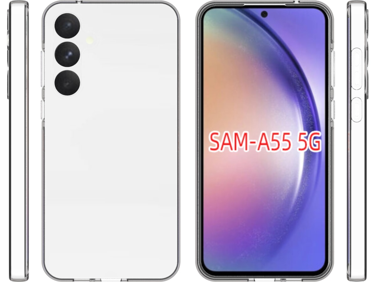 iiglo Samsung Galaxy A55 Silikonskal (transparent) Mobilskal