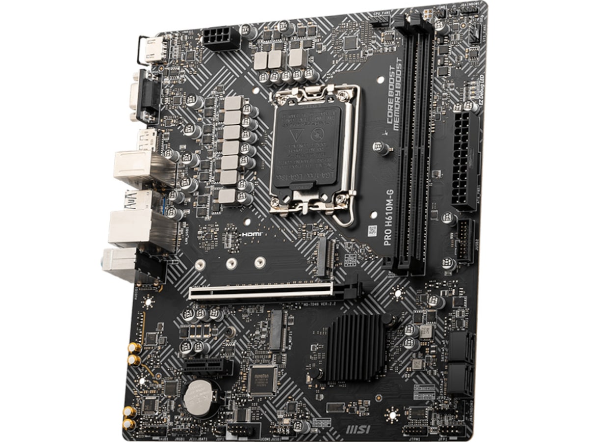 MSI PRO H610M-G Moderkort Intel Socket