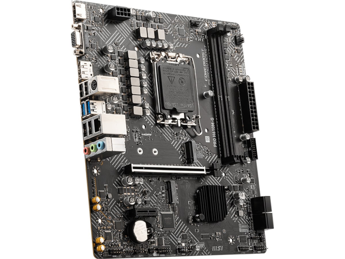 MSI PRO H610M-G Moderkort Intel Socket