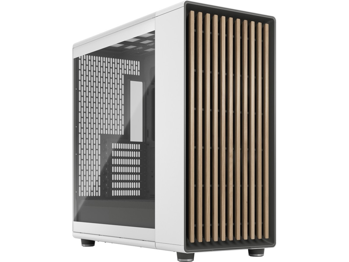 Fractal Design North XL TG Clear Mid Tower (vit) Midi tower