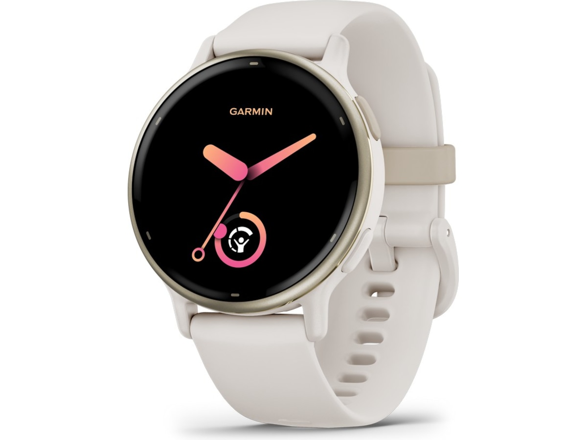 Garmin vivoactive 5 AMOLED Smartklocka (ivory/cream gold) -B-Grade Demo watches