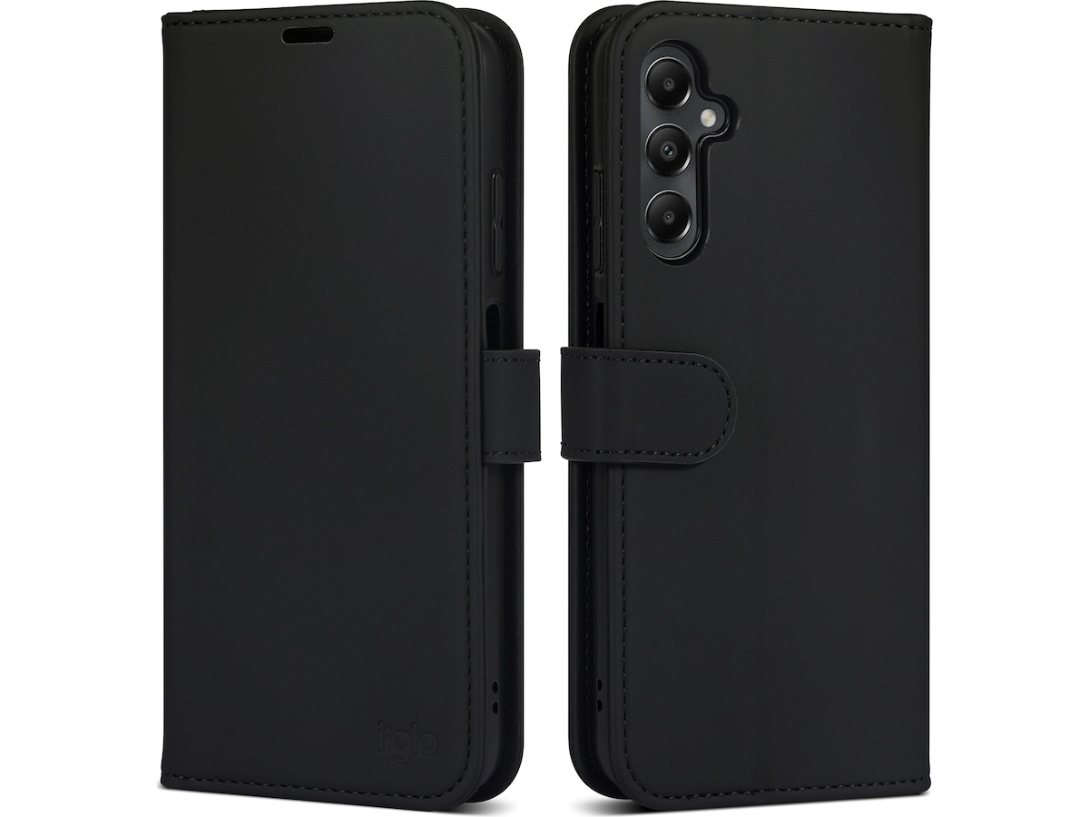 iiglo Galaxy A05S Plånboksfodral (svart) Mobilskal