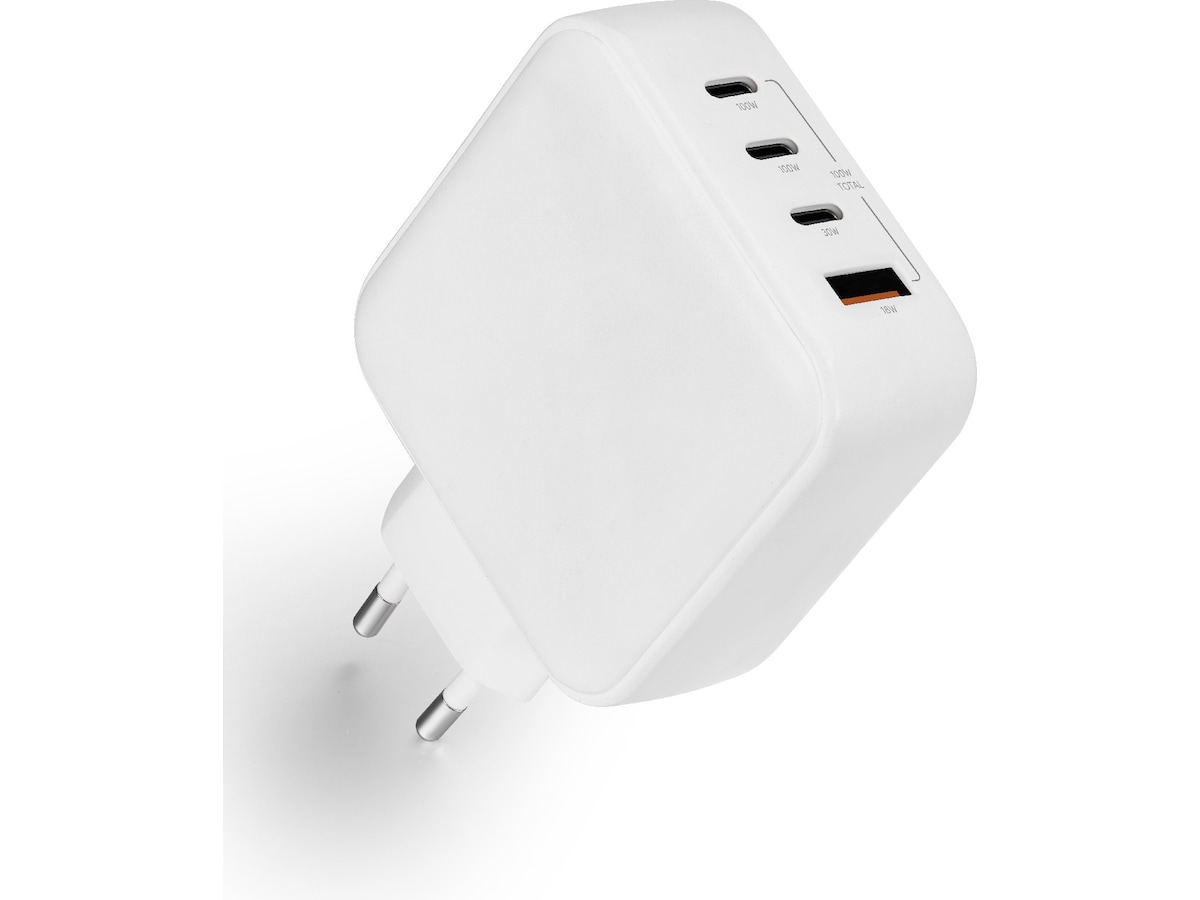 Andersson 100W Väggladdare (vit) Mobilladdare