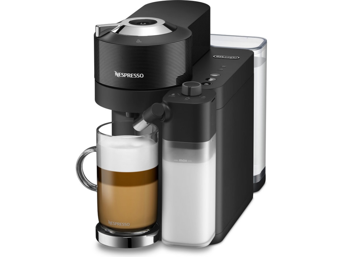 Nespresso Vertuo Lattissima by DeLonghi kapselmaskin ENV300.B (svart) -B-Grade Demo hem & hushåll