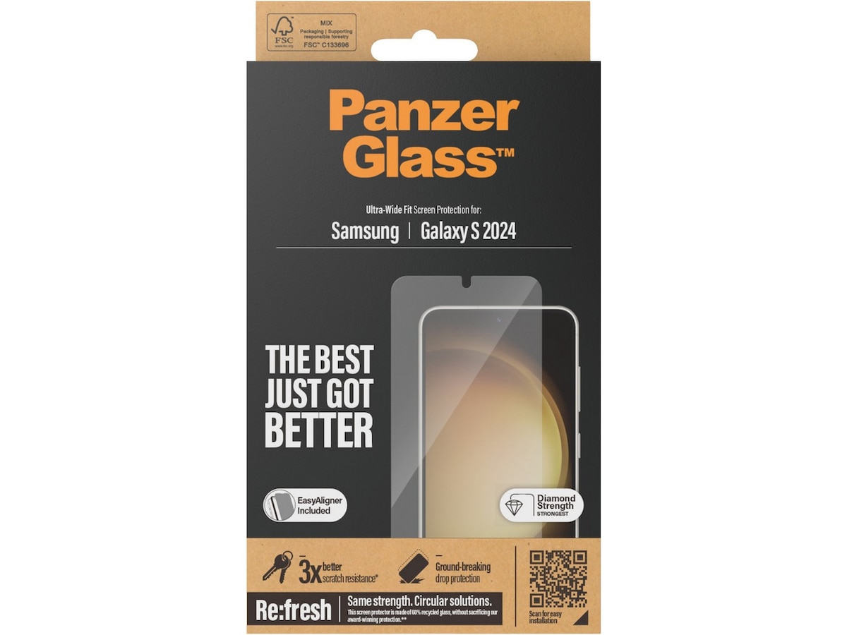 Panzerglass Galaxy S24 Skärmskydd Skärmskydd mobiltelefon