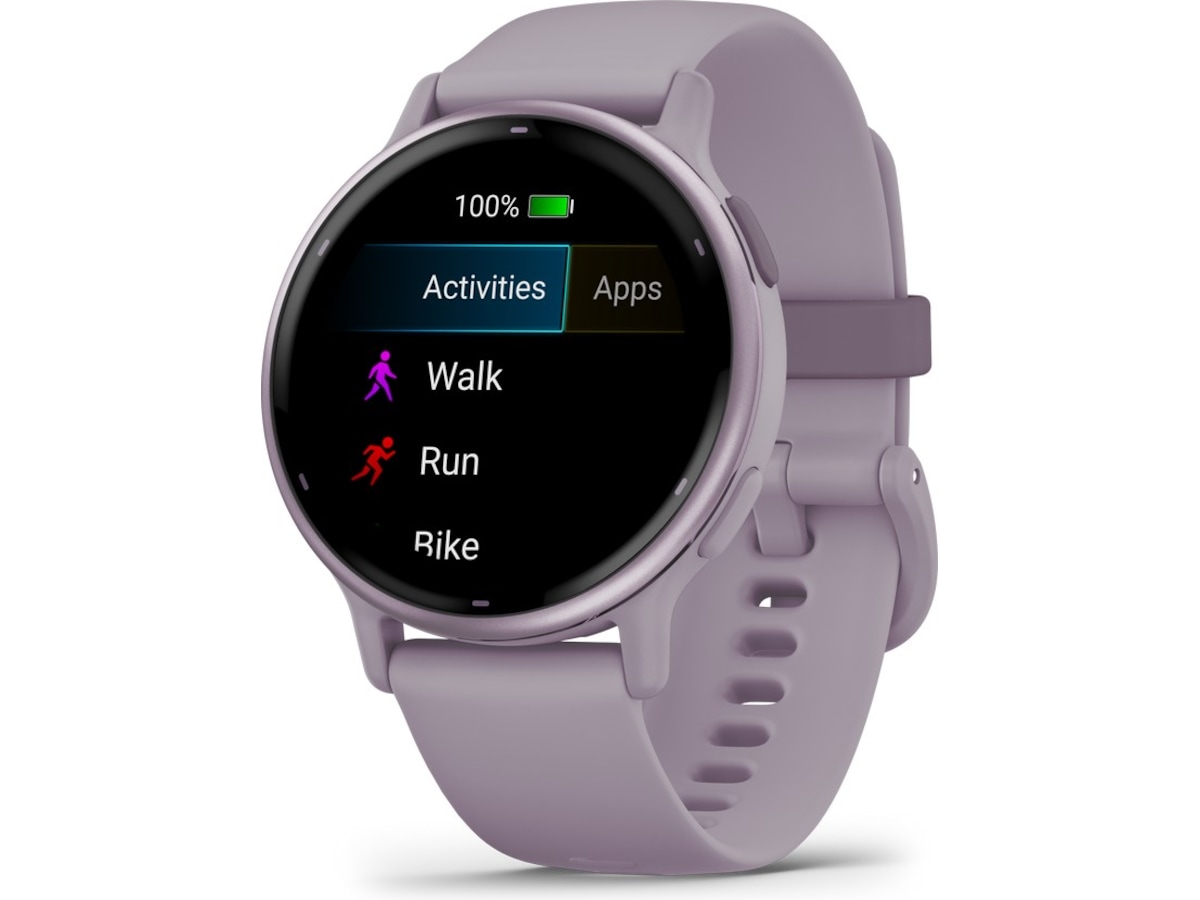 Garmin vivoactive 5 AMOLED Smartklocka (orchid/orchid metallic) -B-Grade Demo watches