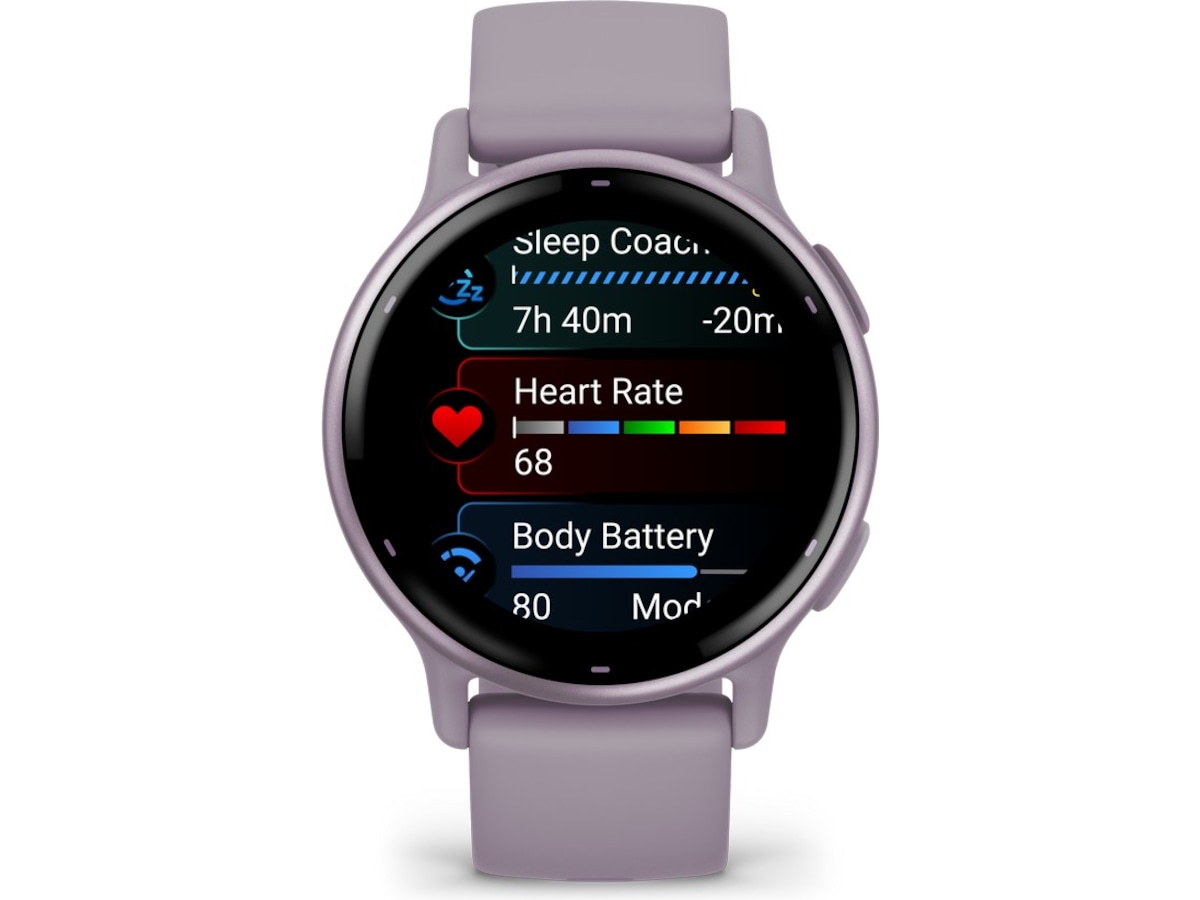 Garmin vivoactive 5 AMOLED Smartklocka (orchid/orchid metallic) -B-Grade Demo watches