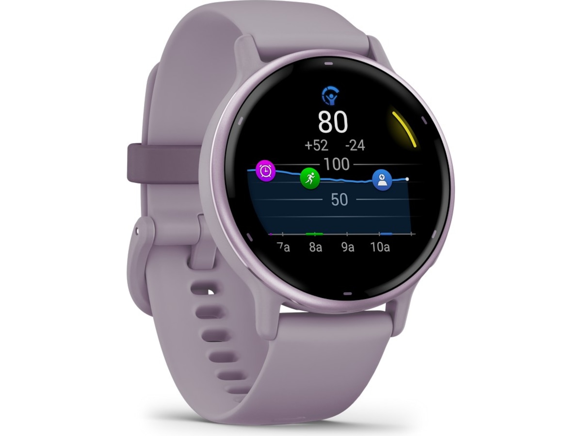 Garmin vivoactive 5 AMOLED Smartklocka (orchid/orchid metallic) -B-Grade Demo watches