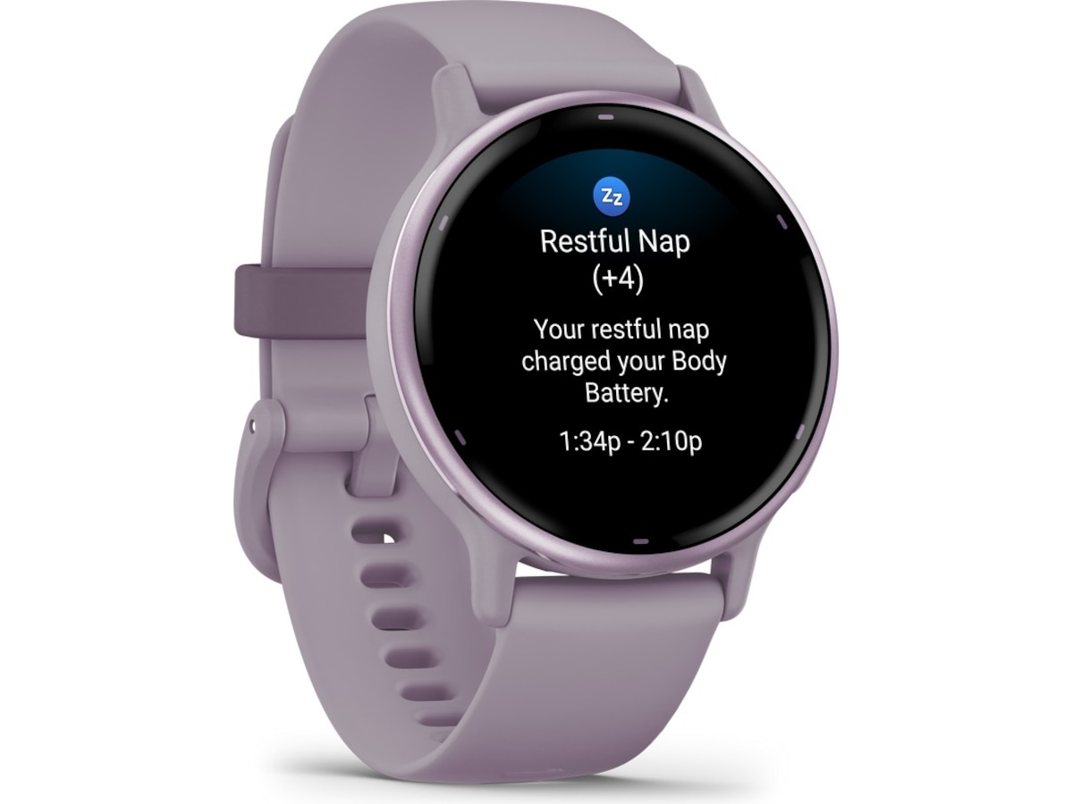 Garmin vivoactive 5 AMOLED Smartklocka (orchid/orchid metallic) -B-Grade Demo watches