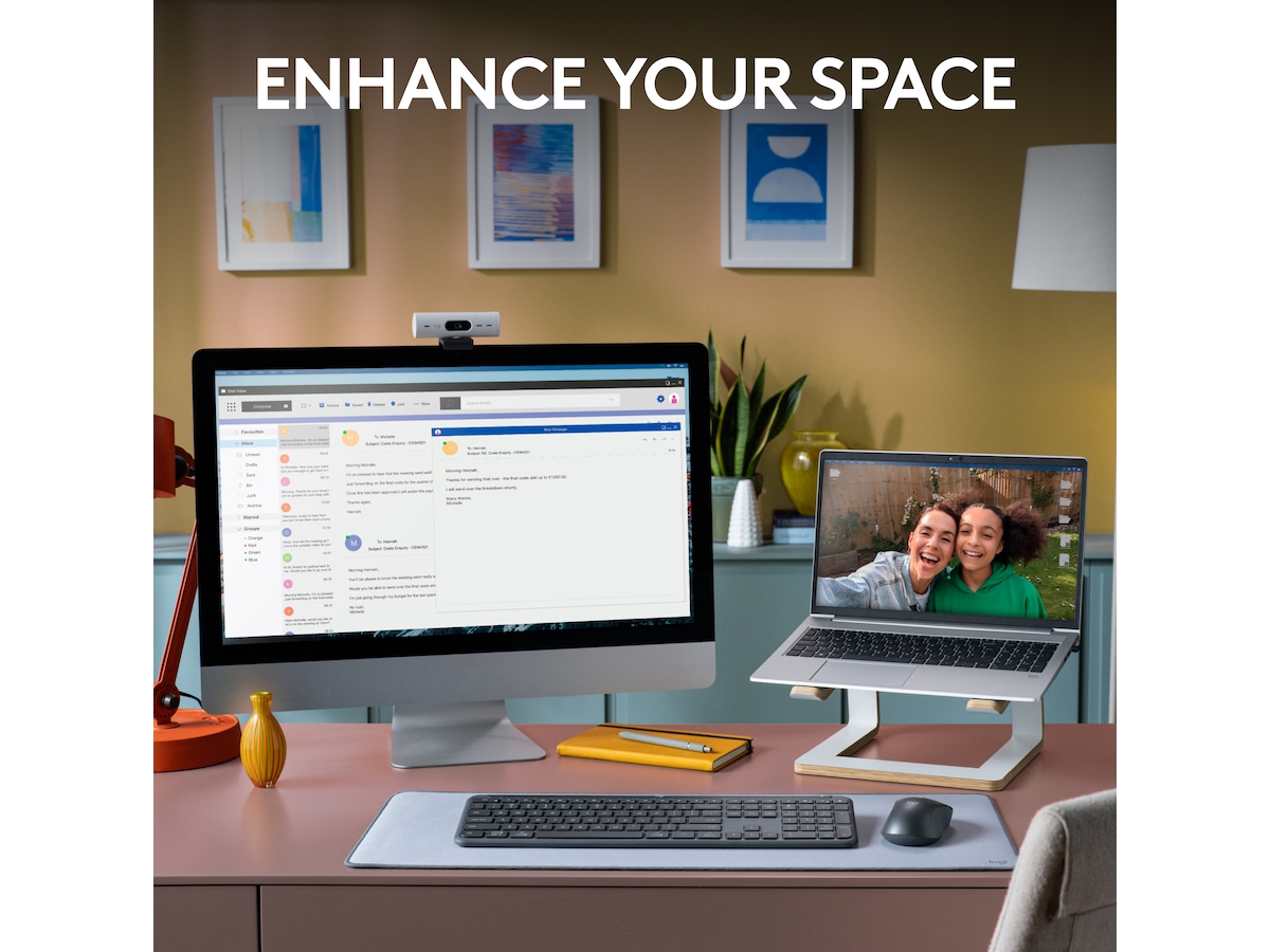 Logitech Signature Slim Combo MK950 (graphite) Mus & tangentbord -combo-paket