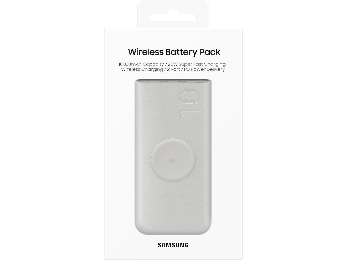 Samsung Battery Pack Trådlös nödladdare 10000mAh Powerbank