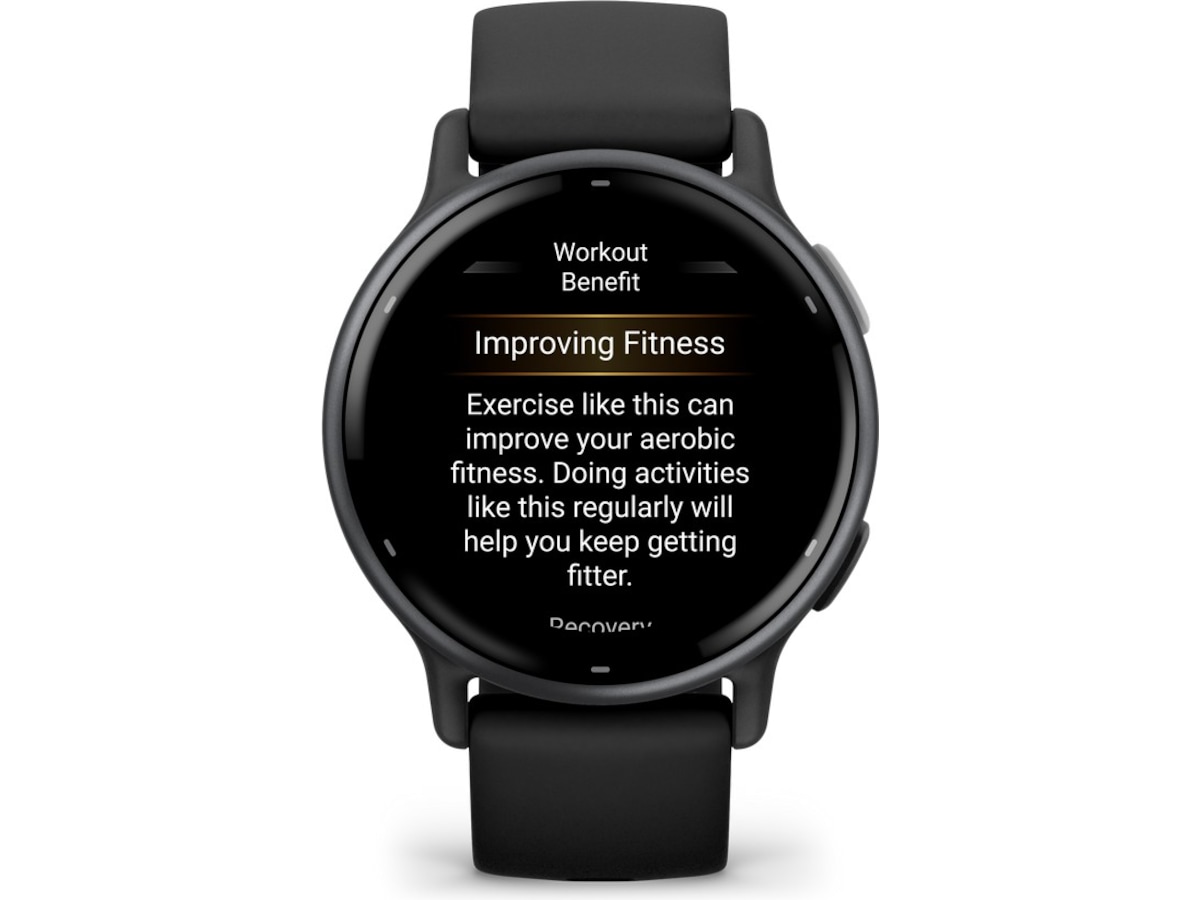Garmin vivoactive 5 AMOLED Smartklocka (black/slate) -B-Grade Demo watches