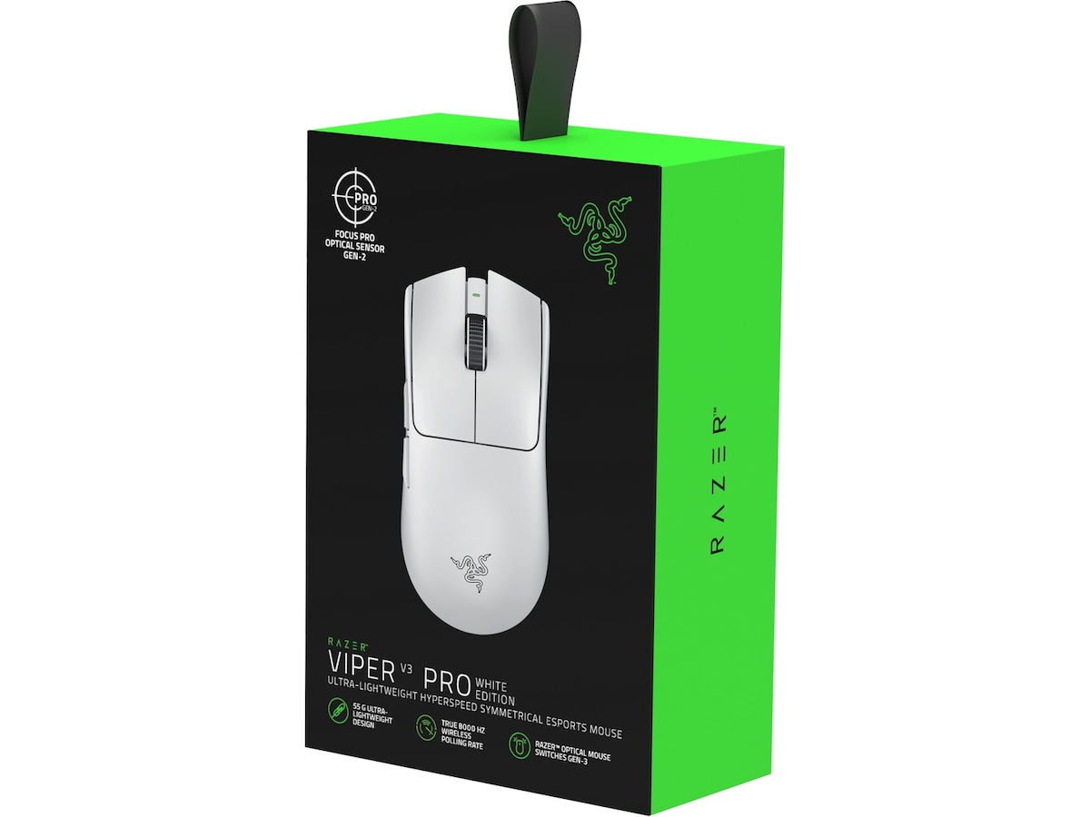 Razer Viper V3 Pro Wireless Esports Gaming Mouse (vit) Gamingmus