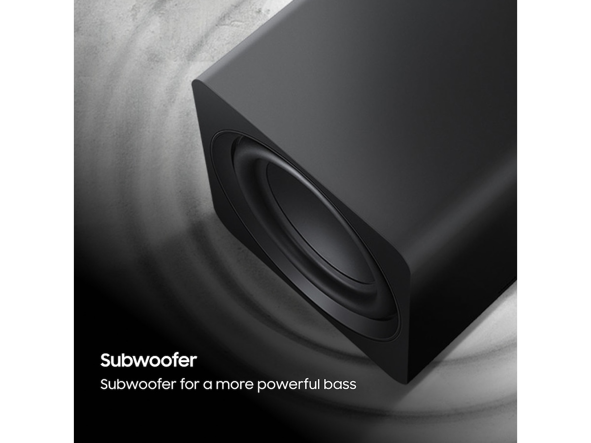 Samsung HW-S810D soundbar med subwoofer (svart) Soundbars