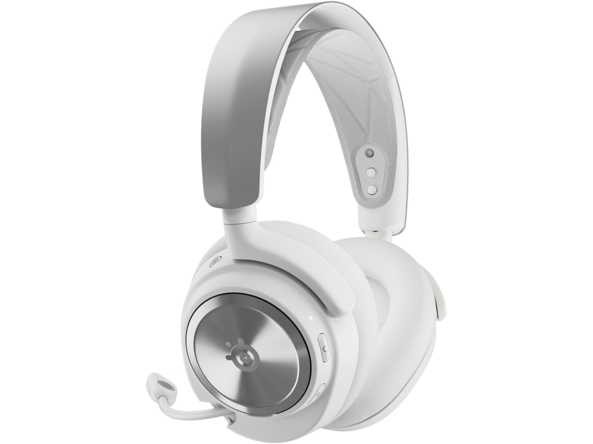 SteelSeries Arctis Nova Pro Wireless P gamingheadset PS5 (vit) Gamingheadset