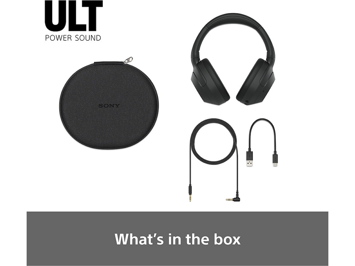 Sony ULT WEAR trådlösa hörlurar Over-Ear med mic (svart) Hörlurar