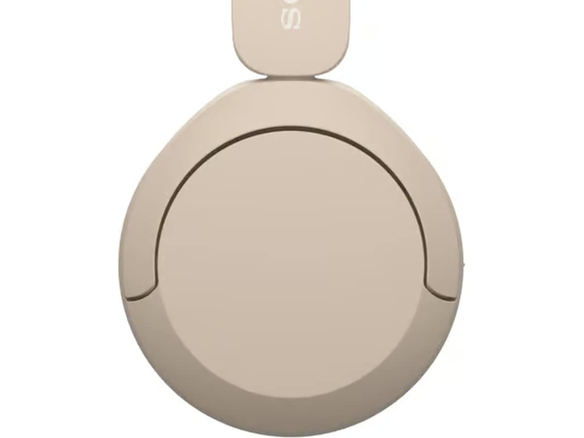 Sony WH-CH520 trådlösa hörlura, On-Ear (beige) Hörlurar