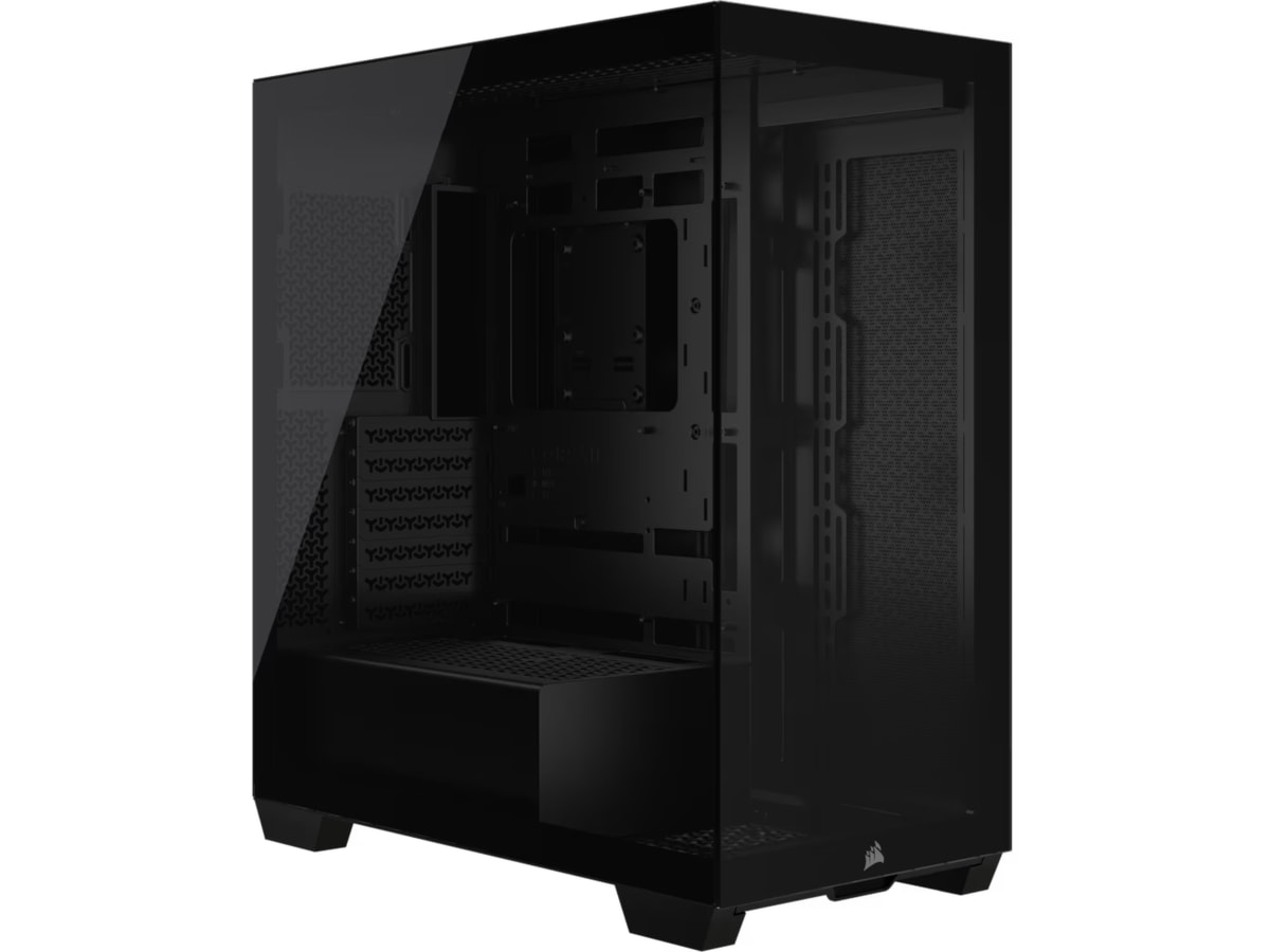 Corsair 3500X Tempered Glass Mid-Tower (svart)