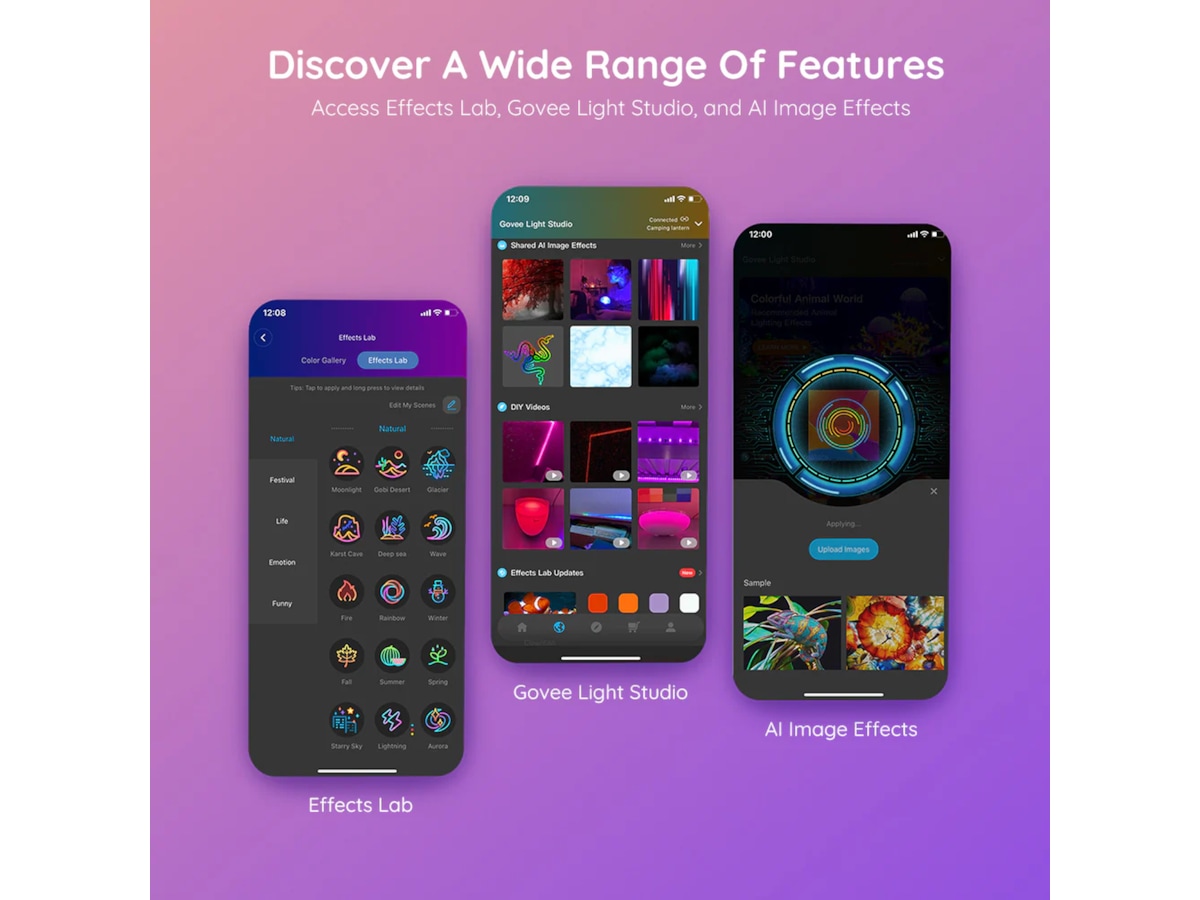 Govee RGB Smart Wi-Fi + Bluetooth LED Strip (2x5m) Led strips & underhållning