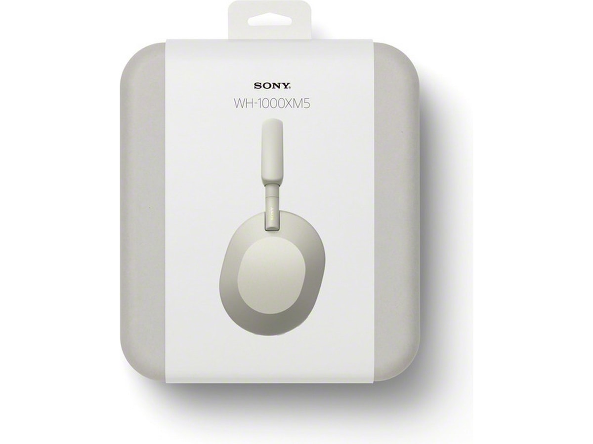 Sony WH-1000XM5 trådlösa hörlurar, Over-Ear (silver) Hörlurar