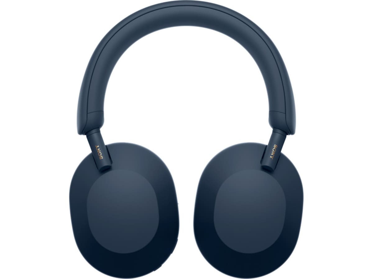 Sony WH-1000XM5 trådlösa hörlurar, Over-Ear (blå) Hörlurar