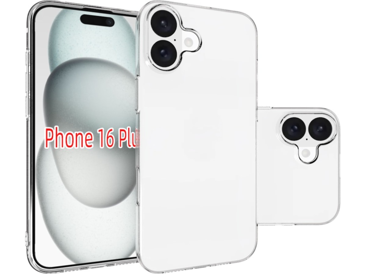 iiglo iPhone 16 Plus Silikonskal (transparent) Mobilskal
