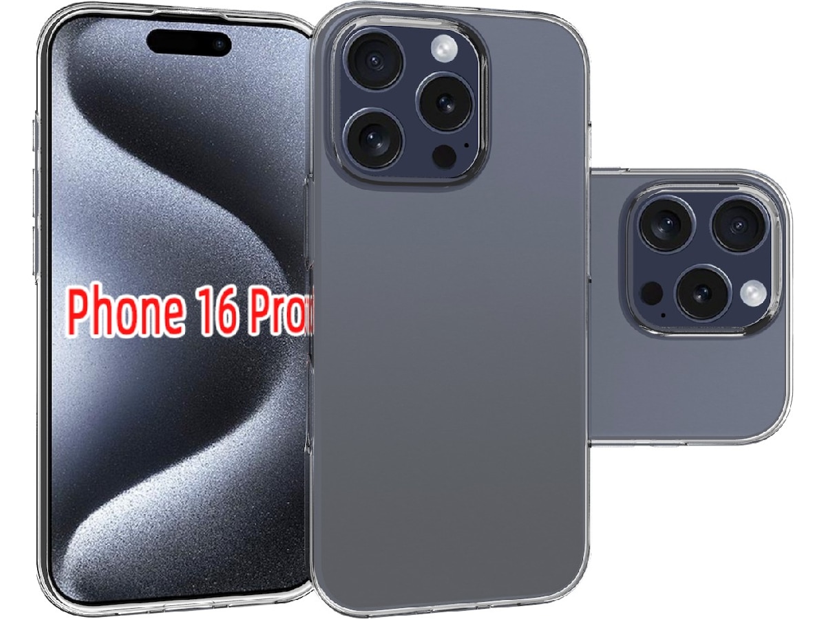 iiglo iPhone 16 Pro Silikonskal (transparent) Mobilskal