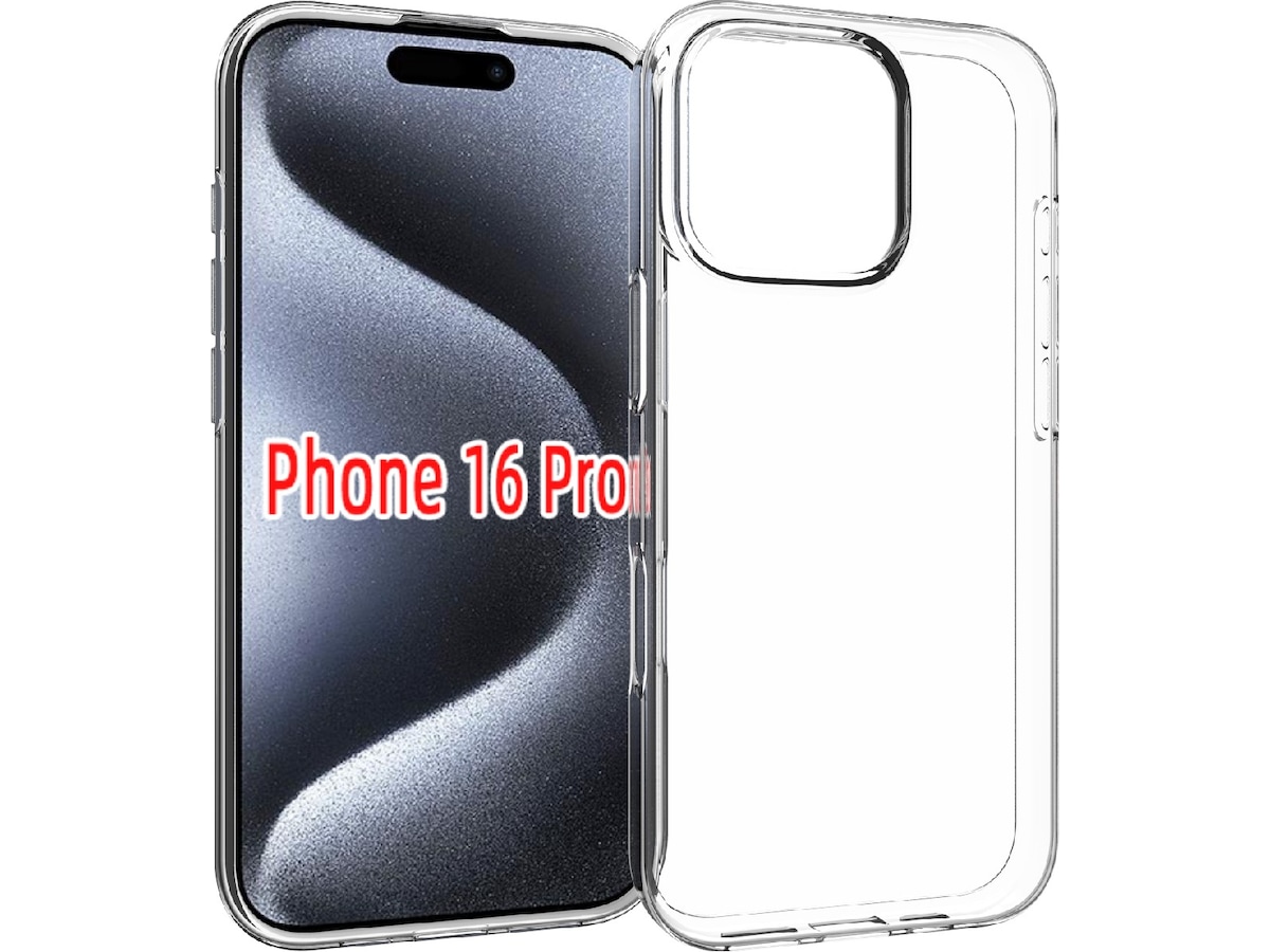 iiglo iPhone 16 Pro Silikonskal (transparent) Mobilskal