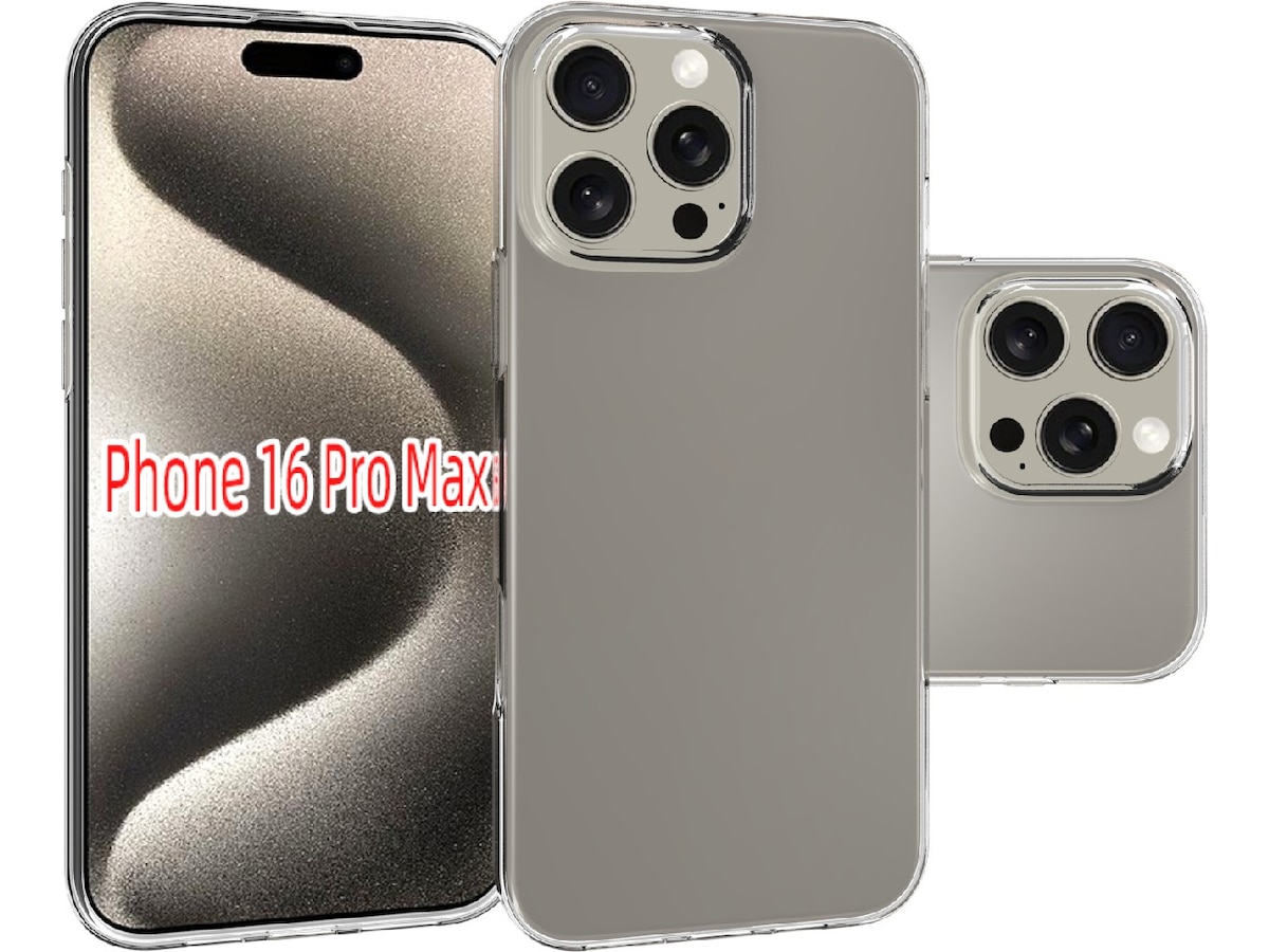 iiglo iPhone 16 Pro Max Silikonskal (transparent) Mobilskal