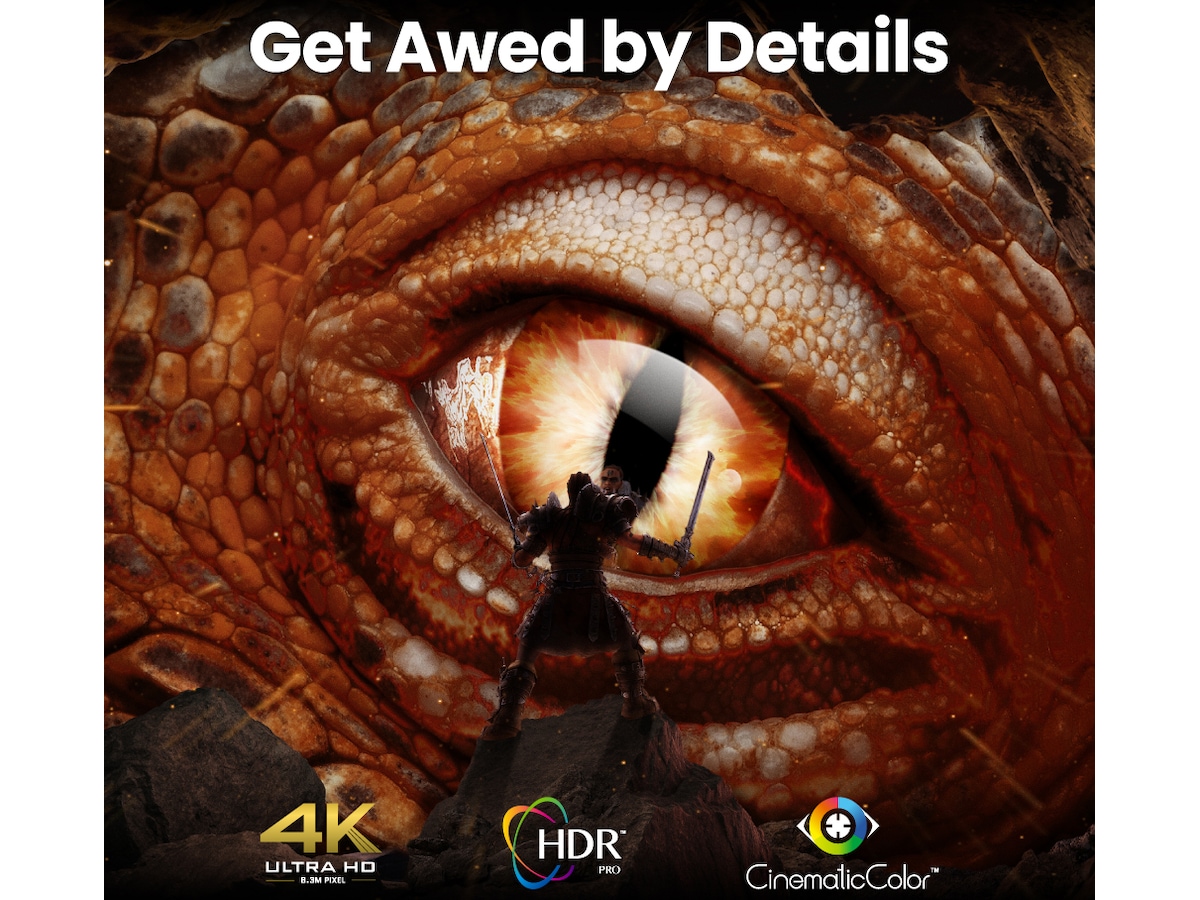 BenQ 4K DLP LED projektor X500i -B-Grade Demo TV/projektorer