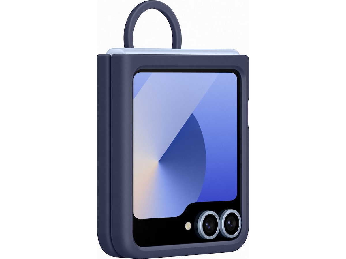 Samsung Galaxy Z Flip6 Silikonskal (navy) Mobilskal
