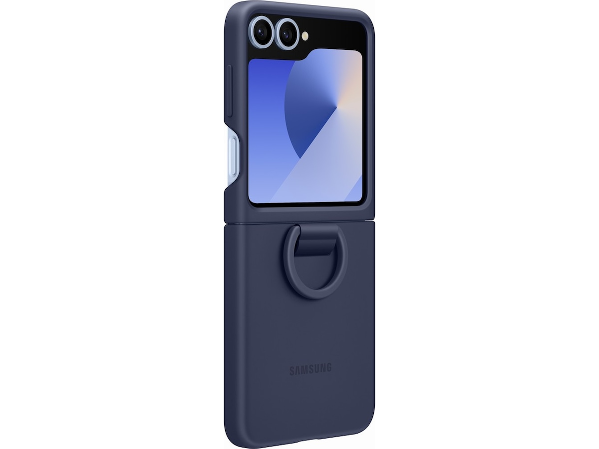 Samsung Galaxy Z Flip6 Silikonskal (navy) Mobilskal