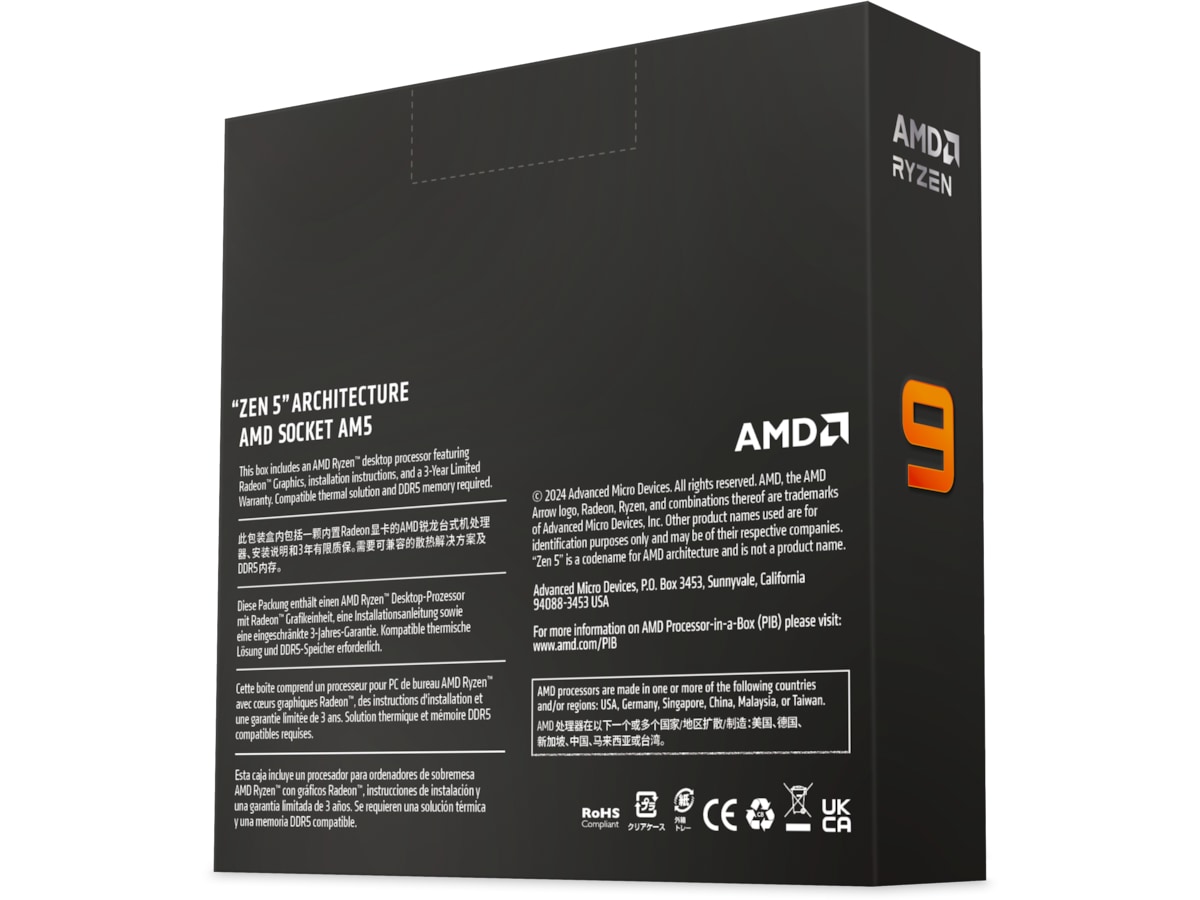 AMD Ryzen 9 9900X CPU Processor