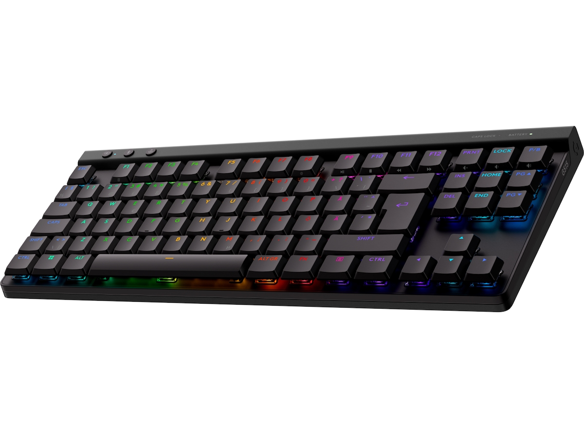 Logitech G G515 Lightspeed Gamingtangentbord (svart) Gamingtangentbord