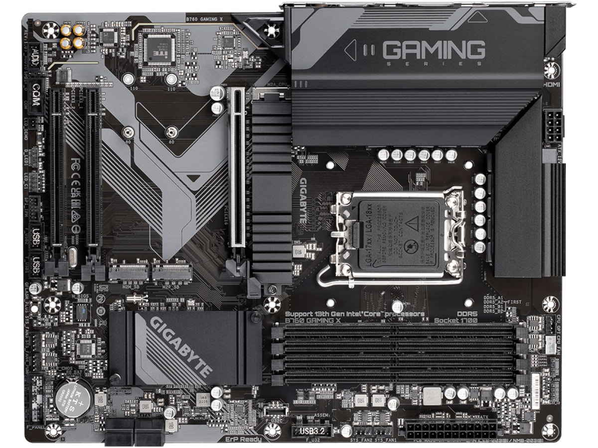 GIGABYTE B760 GAMING X Moderkort Intel Socket