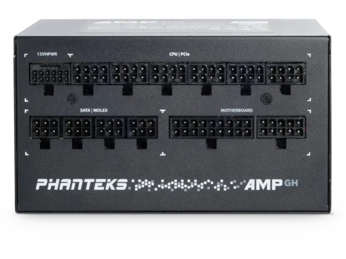 Phanteks AMP GH 750W Gold PSU (svart) Nätaggregat