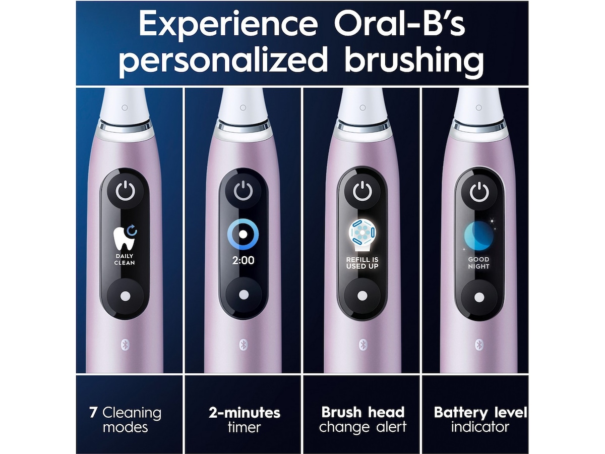 Oral-B iO 9 elektrisk tandborste (rosa) Eltandborste