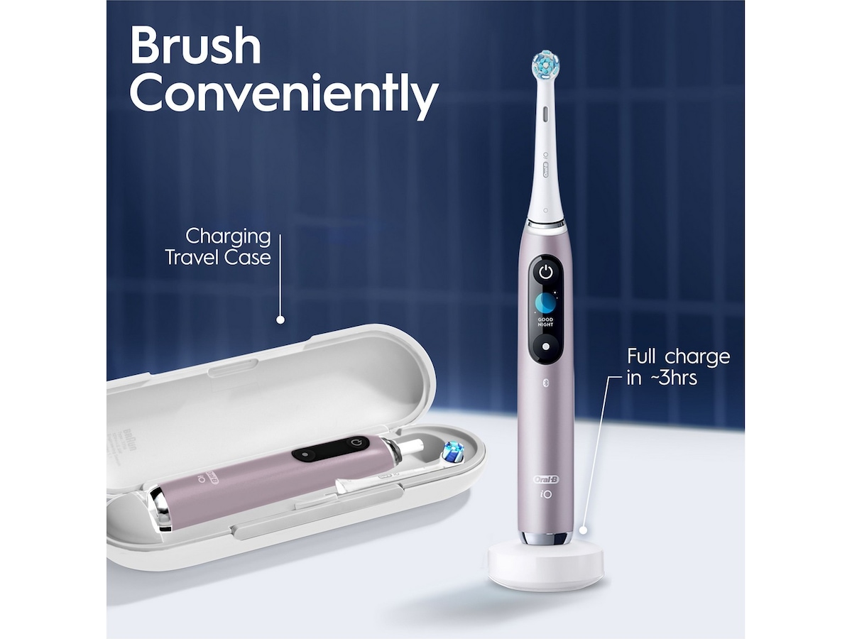 Oral-B iO 9 elektrisk tandborste (rosa) Eltandborste
