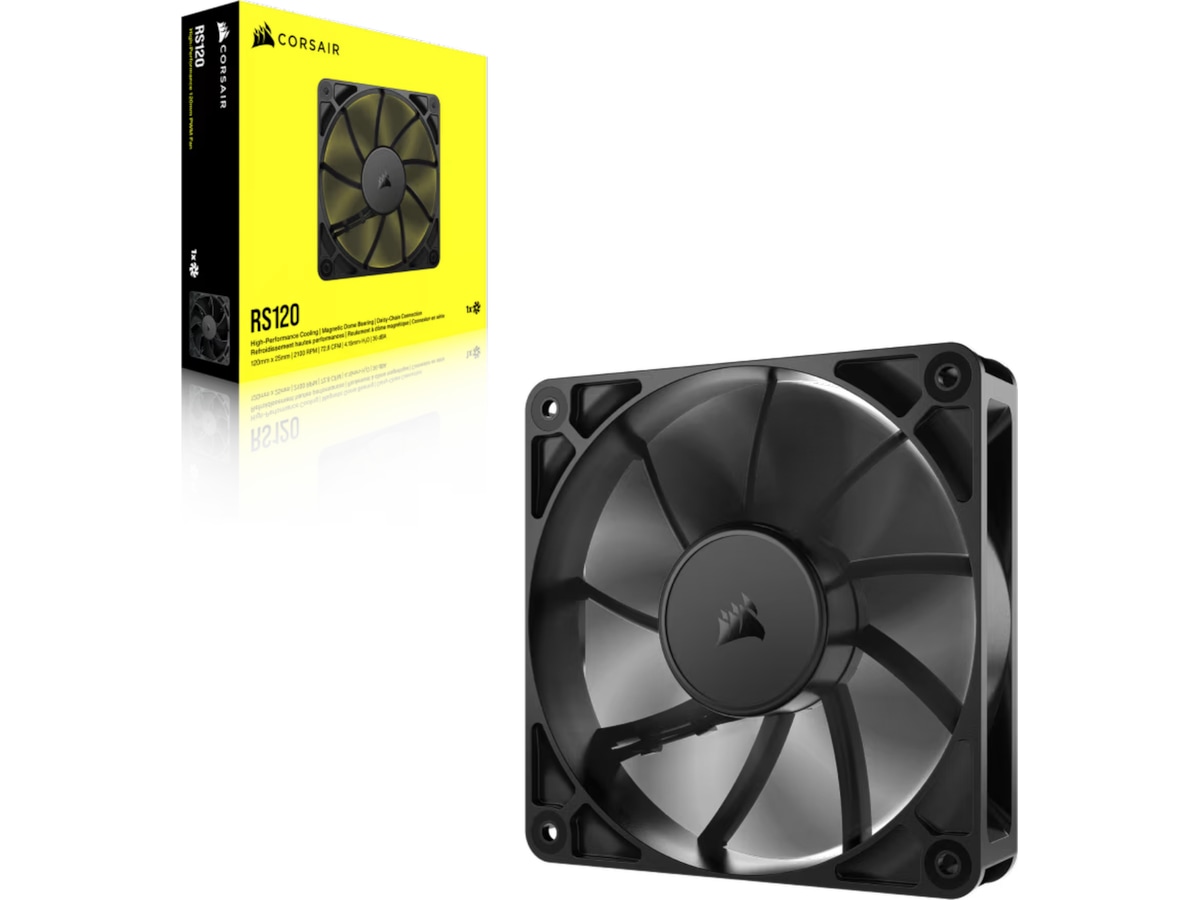 Corsair RS120 Fläkt (svart) Fläkt