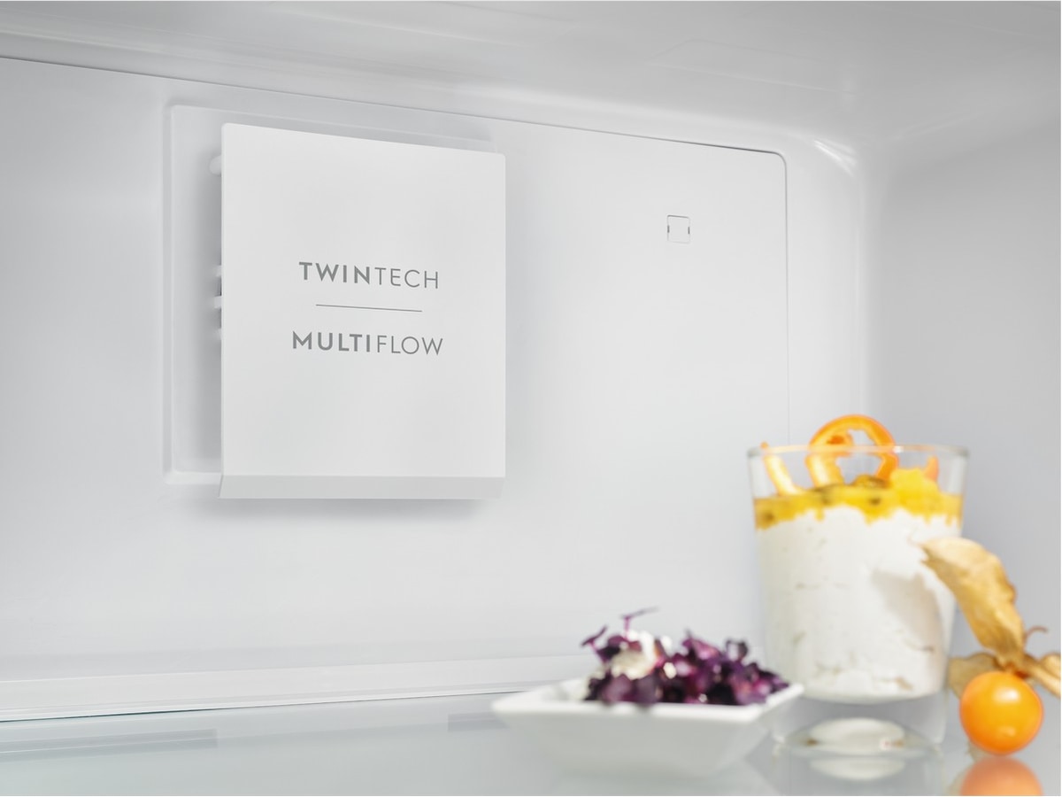 Electrolux LNT6ME36U2 600 TwinTech No Frost kyl/frys (grå) Kyl & frys kombiskåp