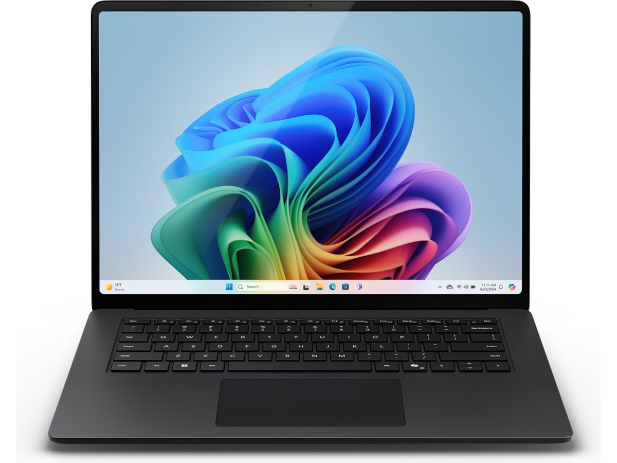 Microsoft Surface Laptop C12 Copilot+ PC 15" touch (svart) Datorer - Bärbara / laptop