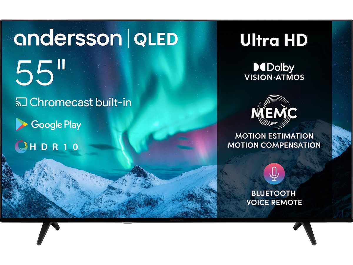 Andersson 55" 4K QLED-TV QLED5550UHD 50 - 59 tums TV