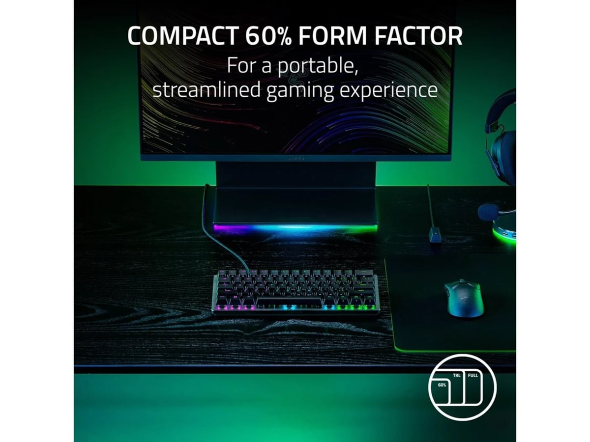 Razer Huntsman V3 Pro Mini gamingtangentbord (svart) Gamingtangentbord