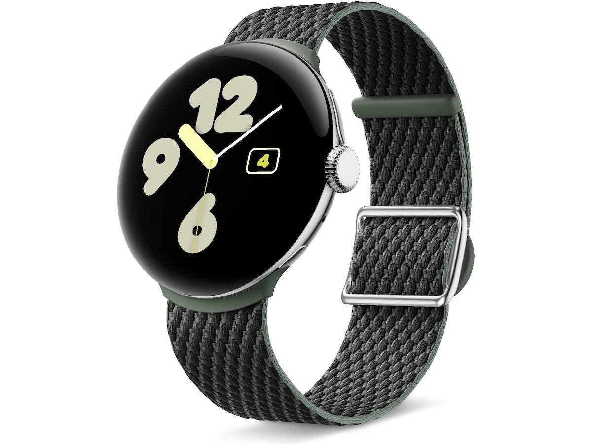 Google Pixel Watch vävt band 41mm (ivy) Armband