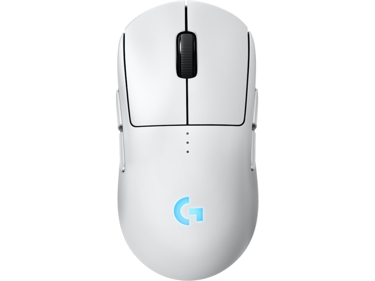 Logitech PRO 2 Lightspeed Trådlös Gamingmus (vit) Gamingmus