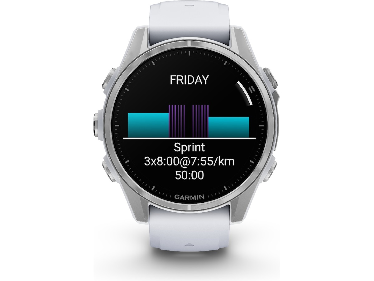 Garmin fenix 8 AMOLED 43mm GPS (stainless steel/whitestone) Smartwatches