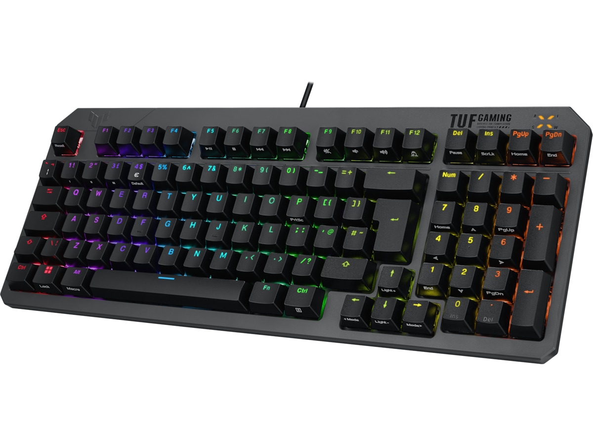 ASUS TUF Gaming K3 Gen II Gamingtangentbord (svart) Gamingtangentbord