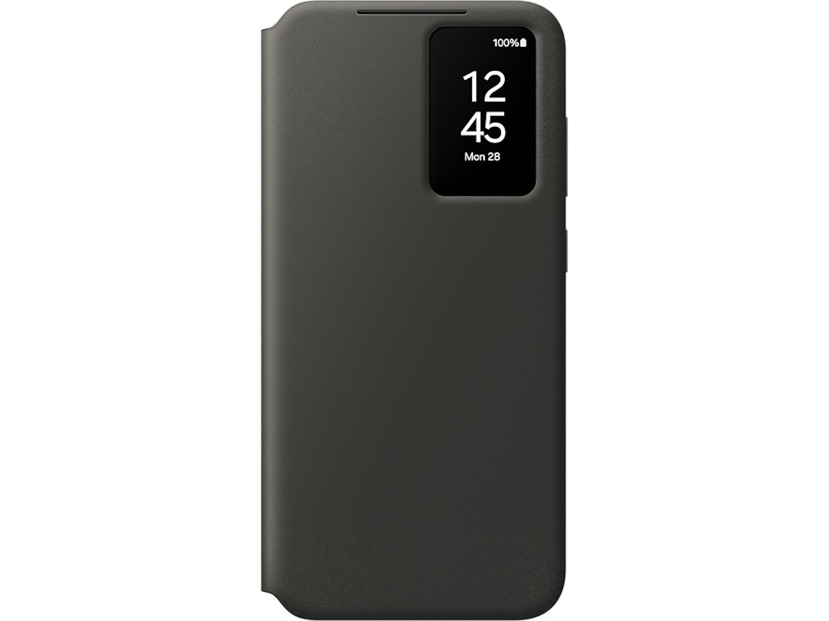 Samsung Galaxy S24 FE Smart View plånboksfodral (svart) Mobilskal